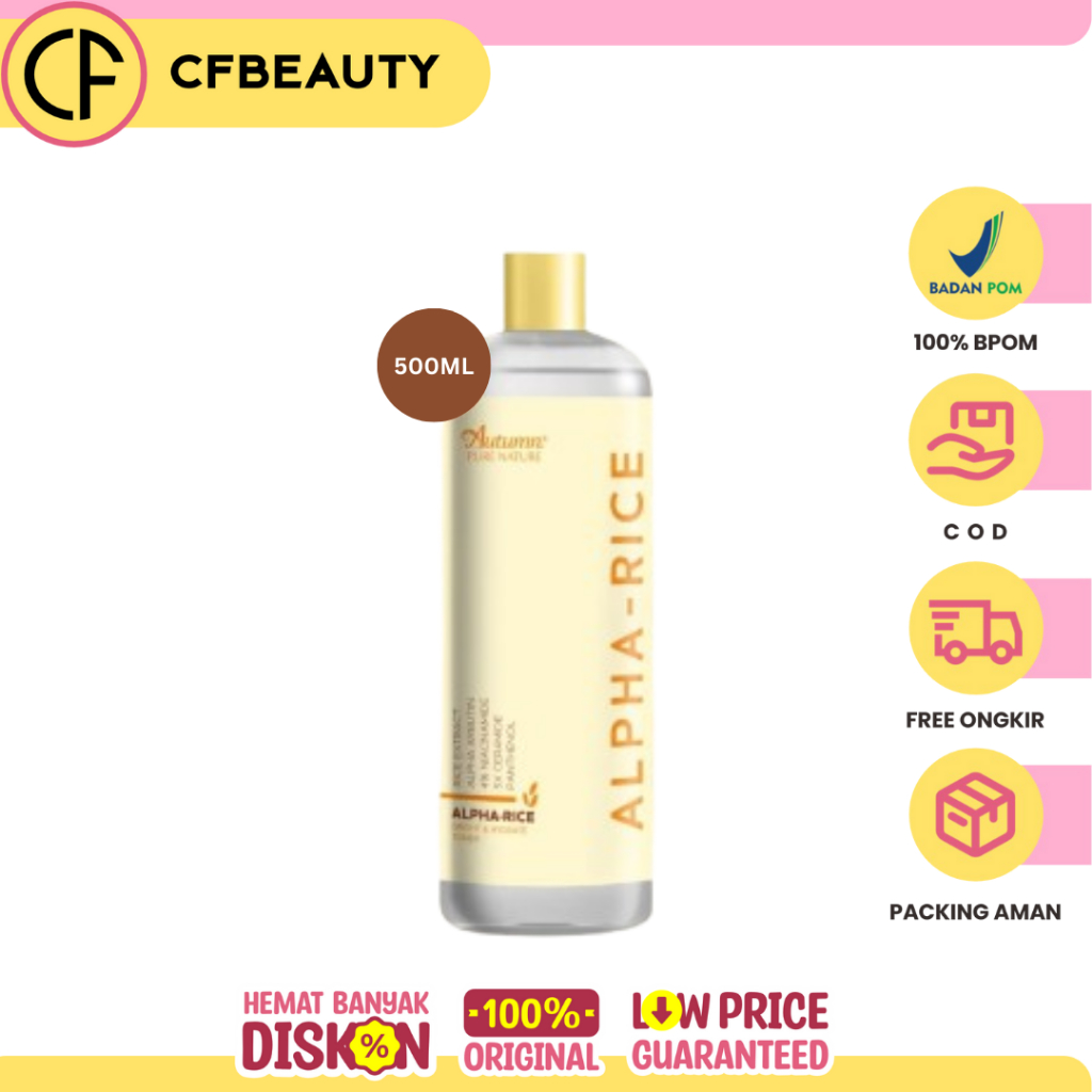 Autumn Alpha-Rice Bright & Hydrate Toner 500ml