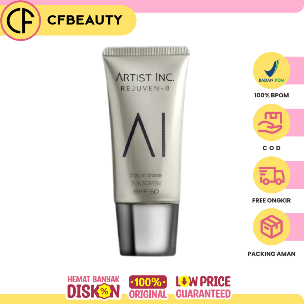 Artist Inc Stay In Shade Sunscreen SPF 50 50g