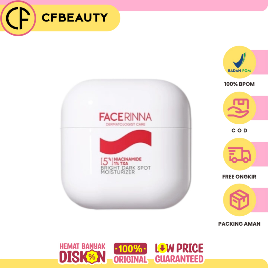 Facerinna 5% Niacinamide 1 TXA Bright Dark Spot Moisturizer 30g