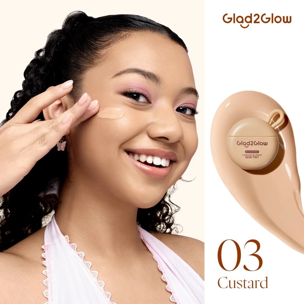 Glad2Glow Flawless Bluring Skin Tint 03 Custard 30G