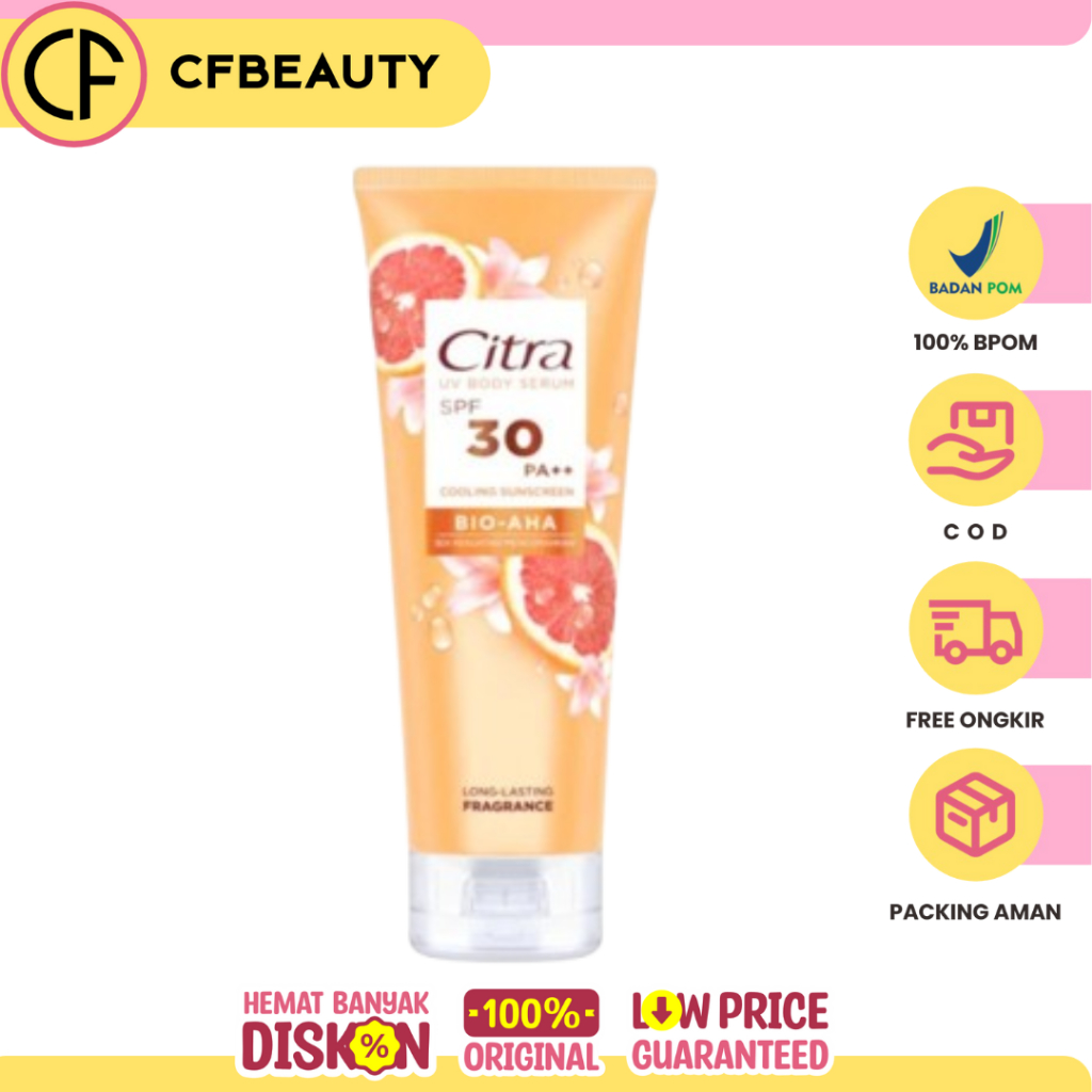 Citra UV Body Serum Cooling Sunscreen SPF 30 180ml