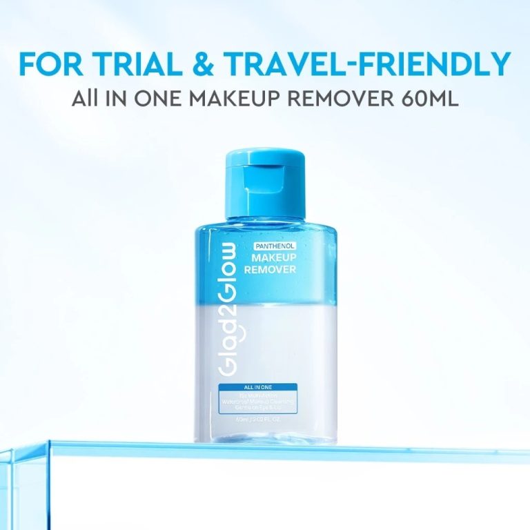 Glad2Glow Panthenol Makeup Remover 60ml