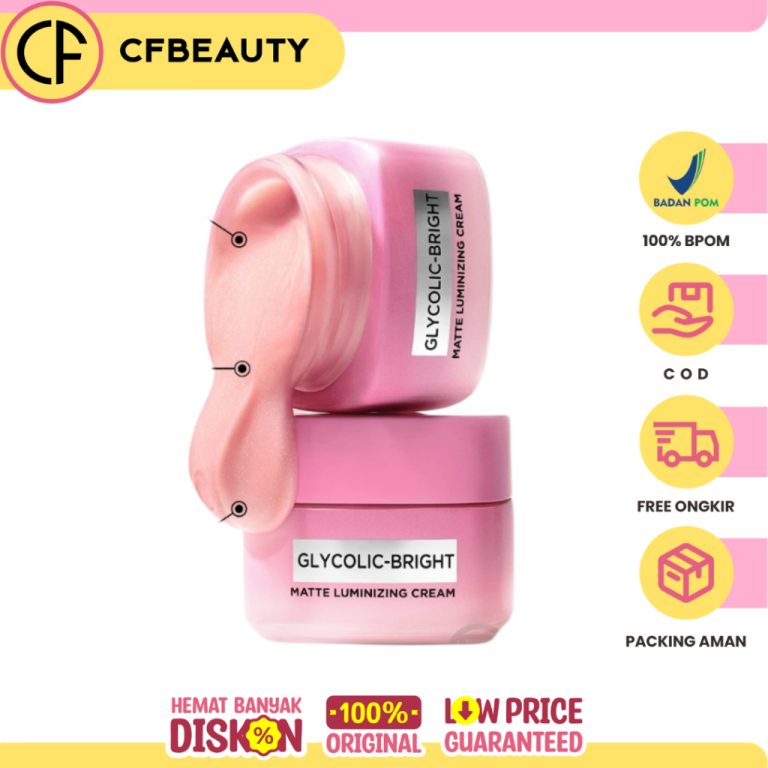 Loreal Glycolic-Bright Matte Luminizing Cream 30ml