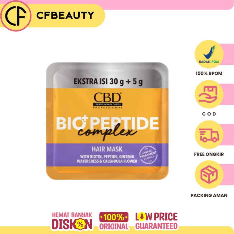 CBD Bio Peptide Complex Hair Mask Sachet 30gr+5gr