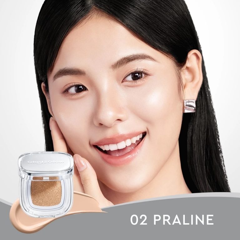 Glad2Glow Perfect Cover Glow Cushion 02 Praline