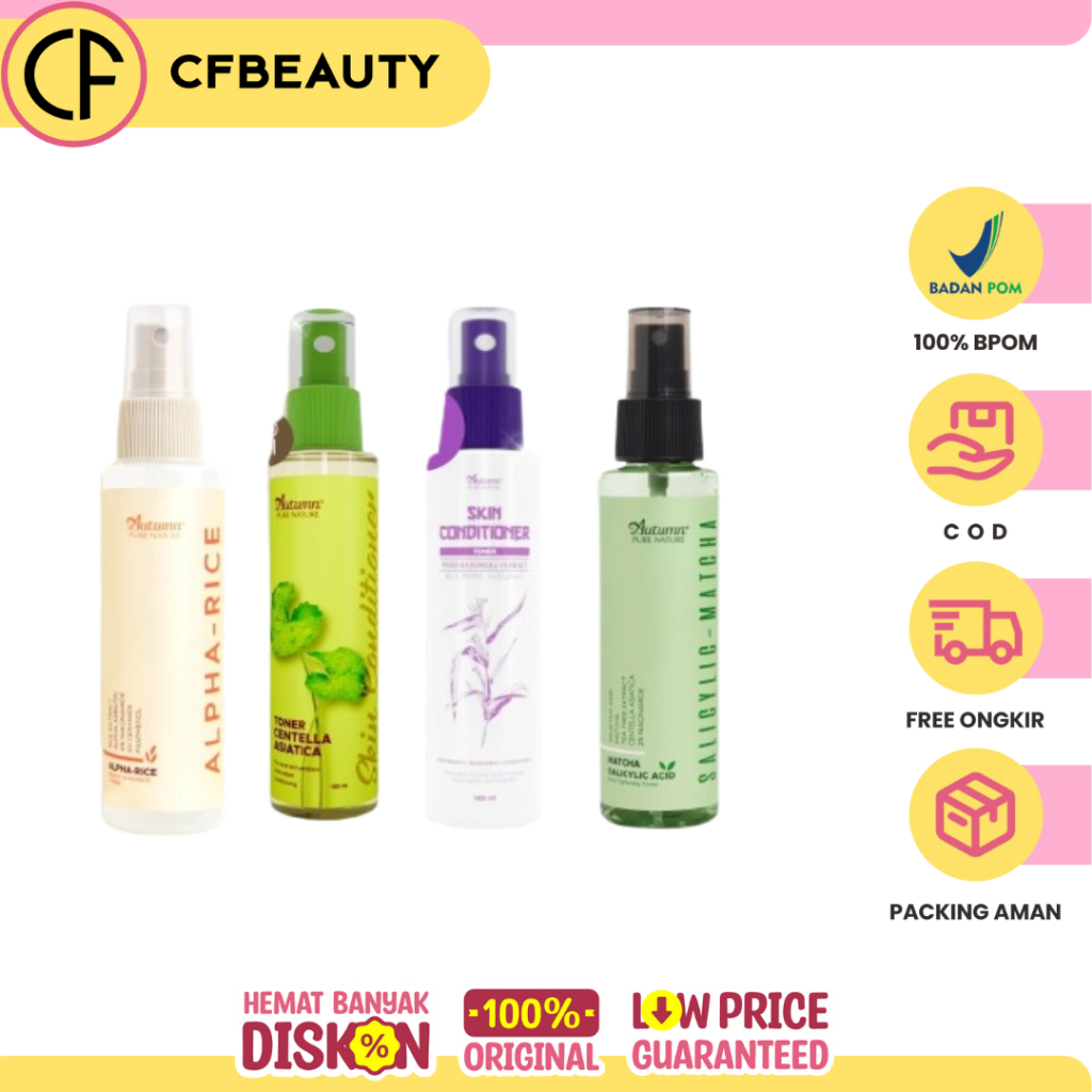 Autumn Pure Nature Skin Barrier Moisture & Hydrating Toner 5X Cera-Hya 100Ml