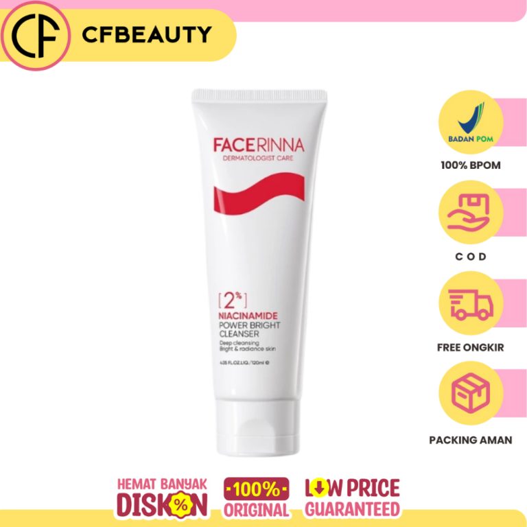 Facerinna 2% Niacinamide Power Bright Cleanser 120ml