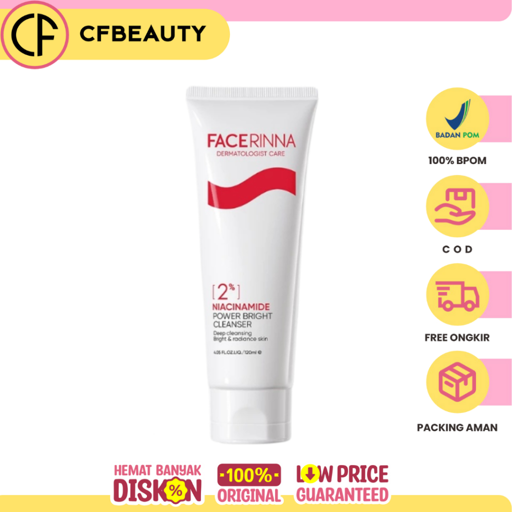 Facerinna 2% Niacinamide Power Bright Cleanser 120ml