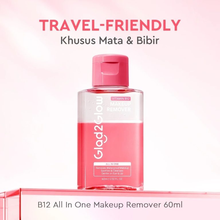 Glad2Glow Vitamin B12 Makeup Remover 60ml