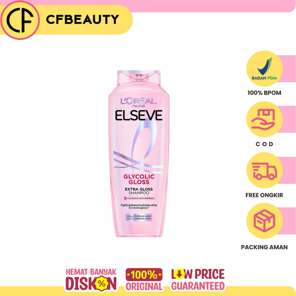 Loreal Els Glycolic Gloss Shampo 200ml