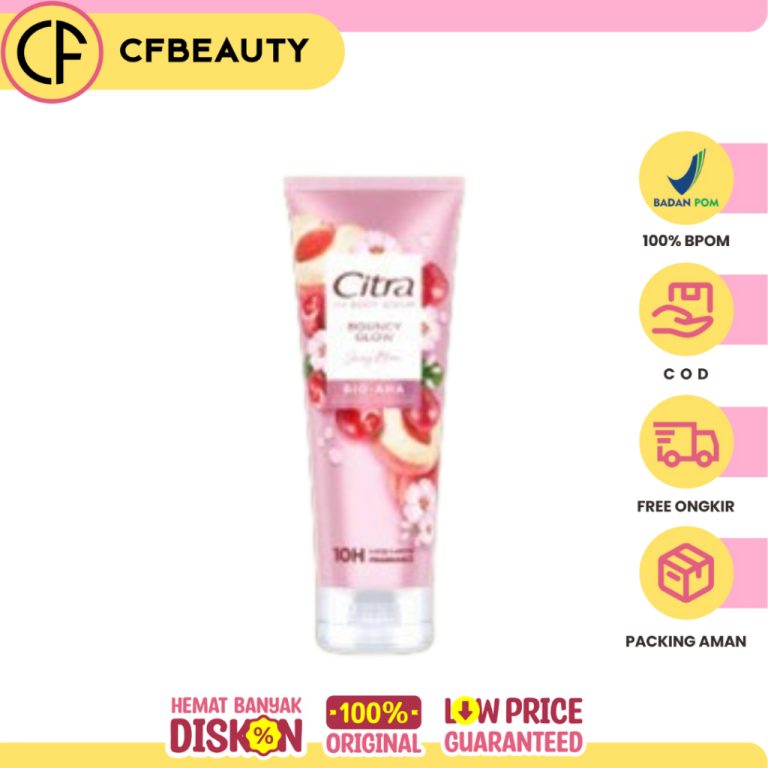 Citra UV Body Serum Bouncy Glow Juicy Bloom 180ml