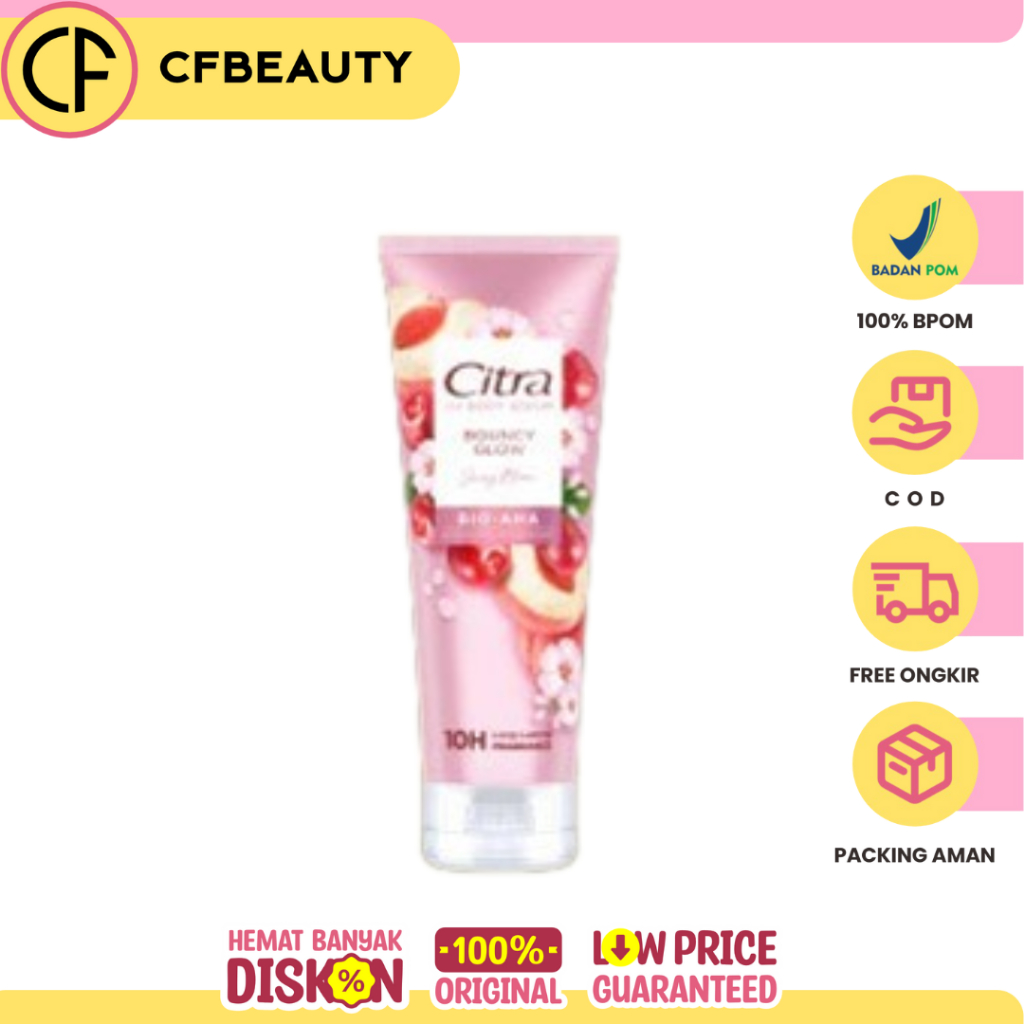 Citra UV Body Serum Bouncy Glow Juicy Bloom 180ml