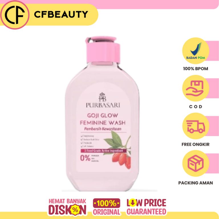 Purbasari Goji Glow Feminime Wash 60ml