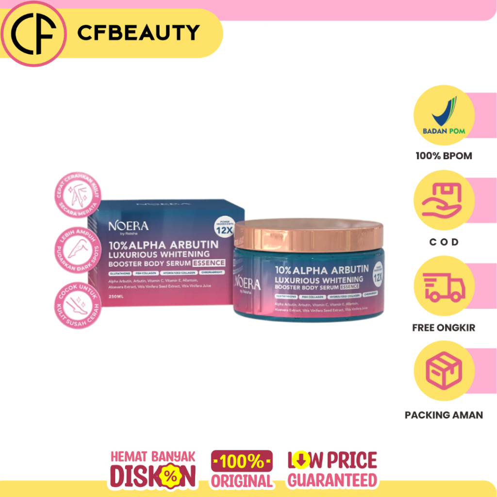 Noera 10% Alpha Arbutin luxurious Body Serum HB BANGSAWAN