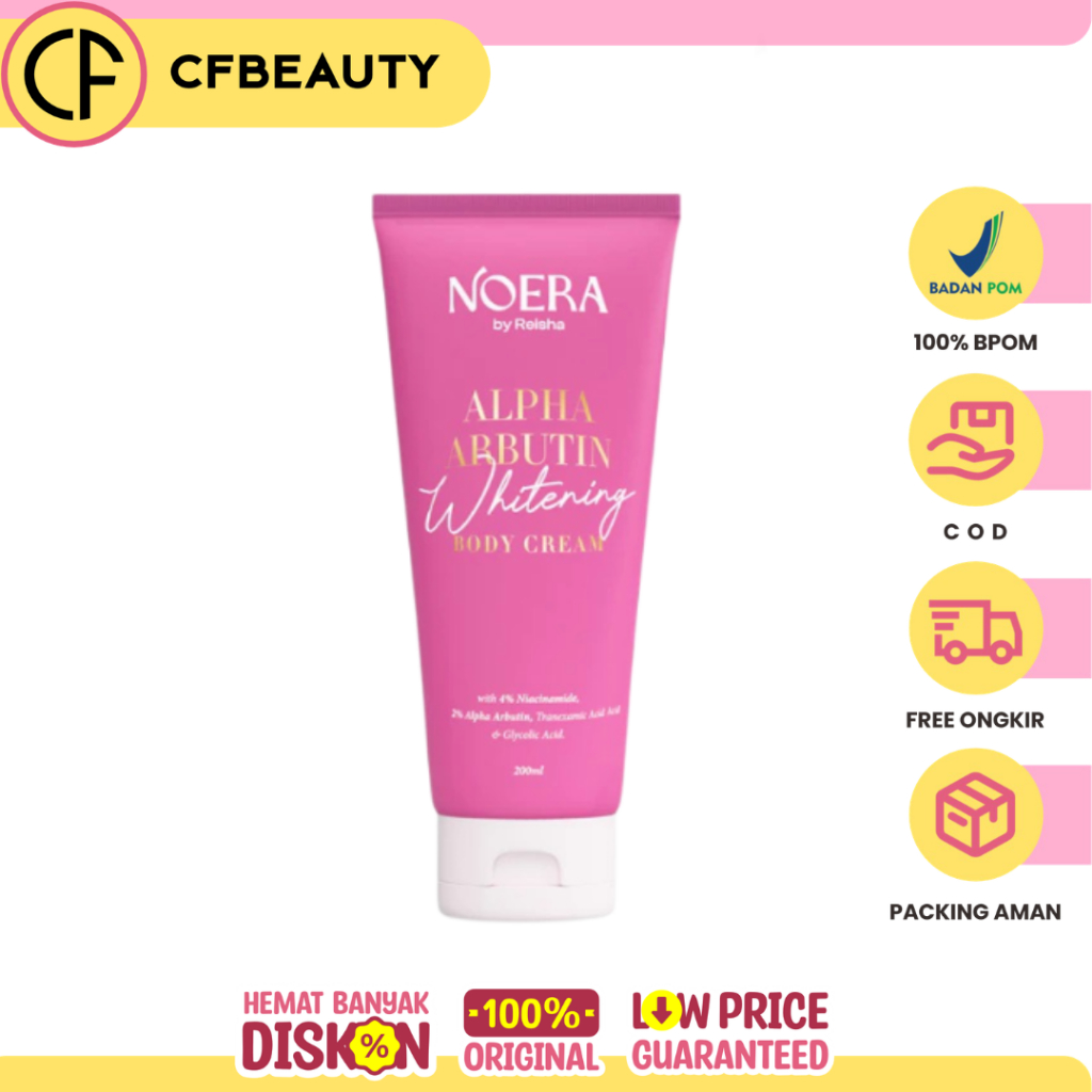 Noera Alpha Arbutin Whitening Body Cream 100ML Body Bleaching