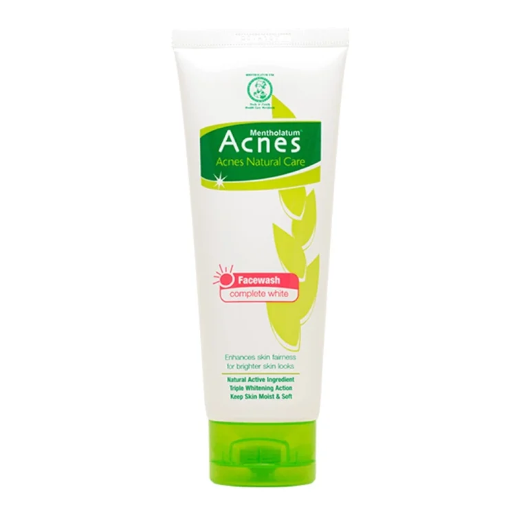 Acnes Natural Care Face Wash Complete White 100gr