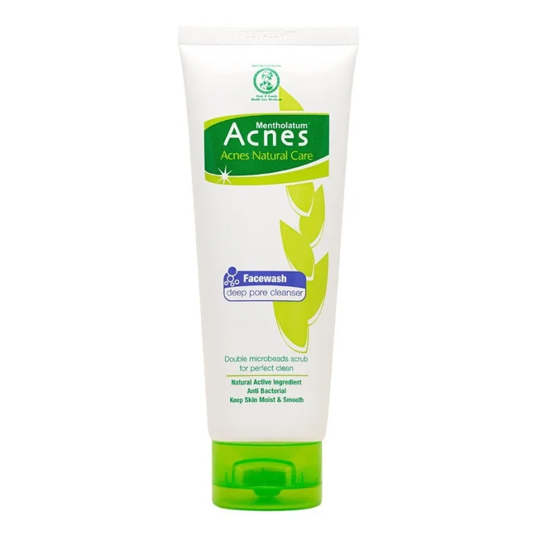 Acnes Natural Care Face Wash Deep Pore Cleanser 100gr