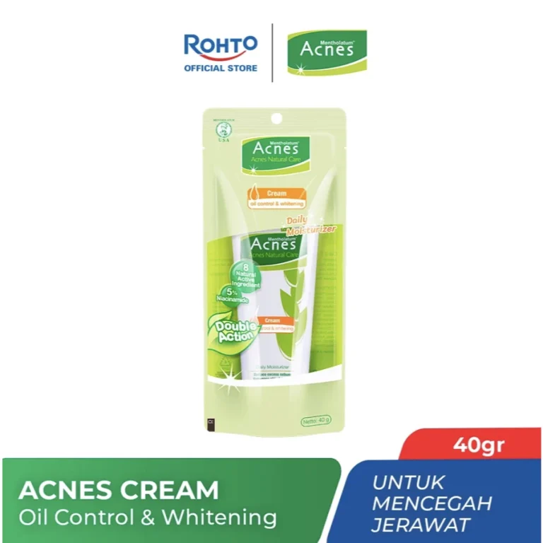Acnes Natural Care Oil Control & Whitening Cream 40gr
