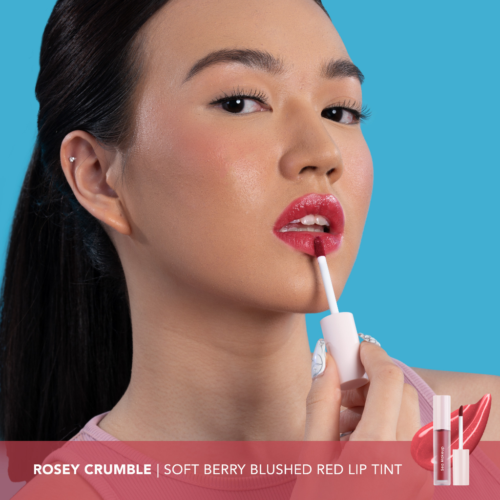 Sea Makeup Hydrating Glossy Jelly Tint Rosey Crumble