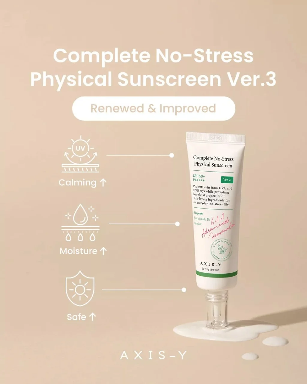 Complete No-Stress Physical Sunscreen V. 3