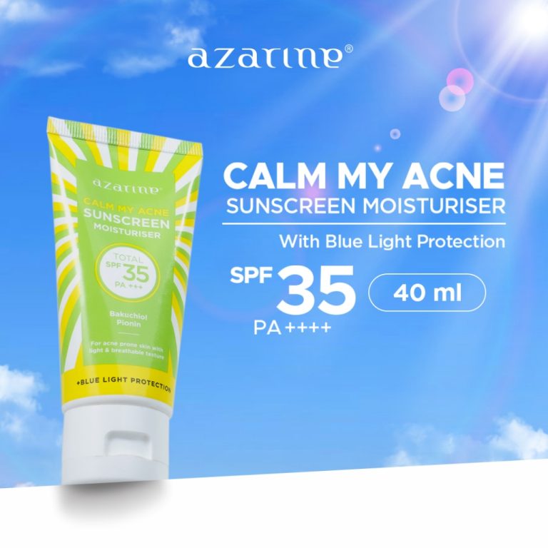 Azarine Calm My Acne Sunscreen 40Ml Spf 35 Pa+++