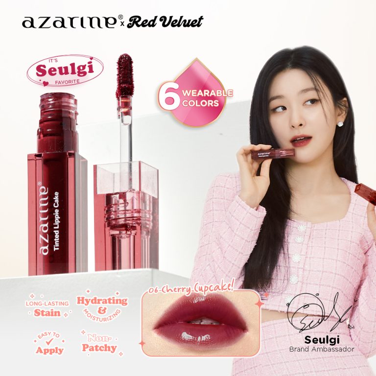 Azarine Tinted Lippie Cake Liptint Chery Cupcake