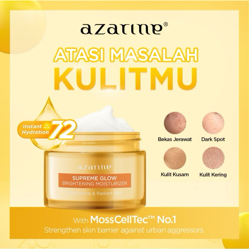 Azarine Supreme Glow Brightening Moisturizer 30G