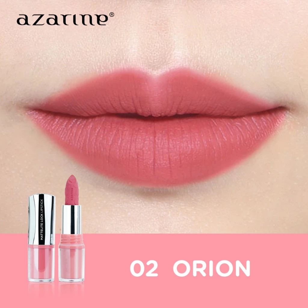 Azarine Mattelite Lock Lipstick 02 Orion 4g