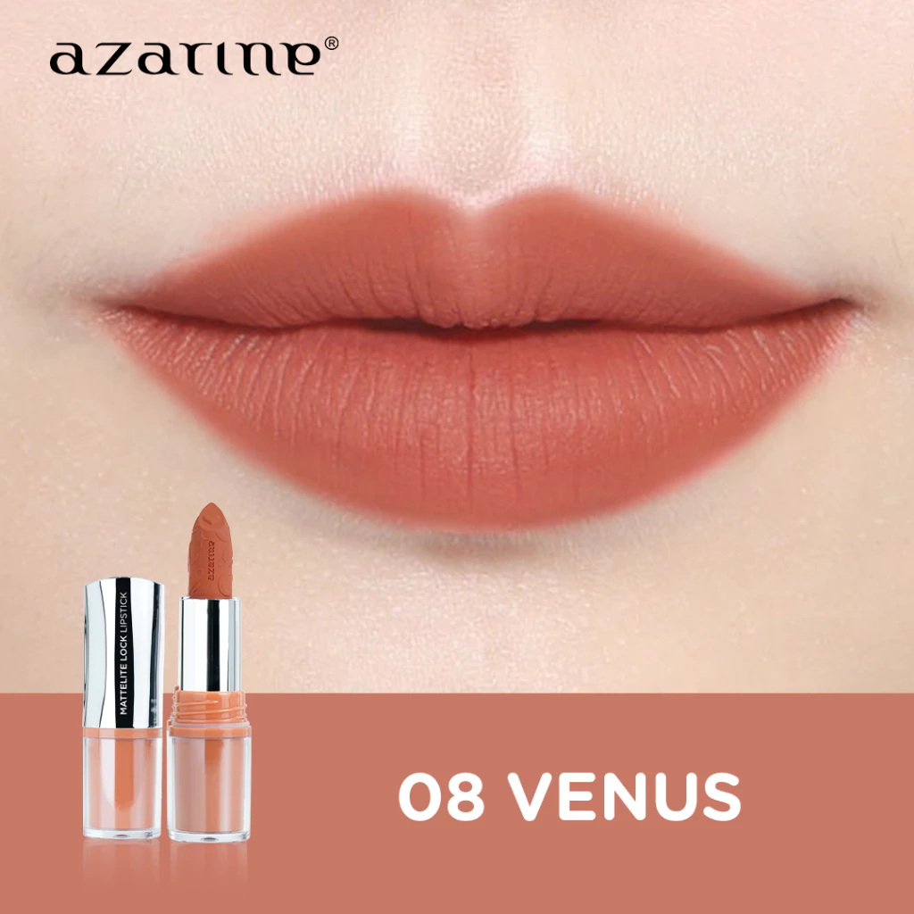 Azarine Mattelite Lock Lipstick 08 Venus 4g