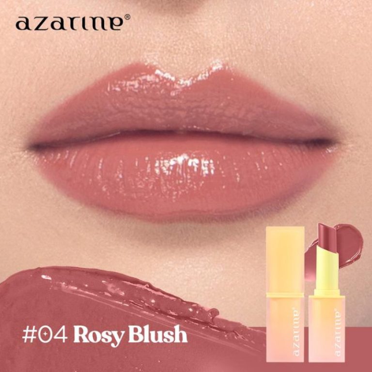 Azarine Glowkiss Sunscreen Lip Balm SPF 35 04 Rosy Blush