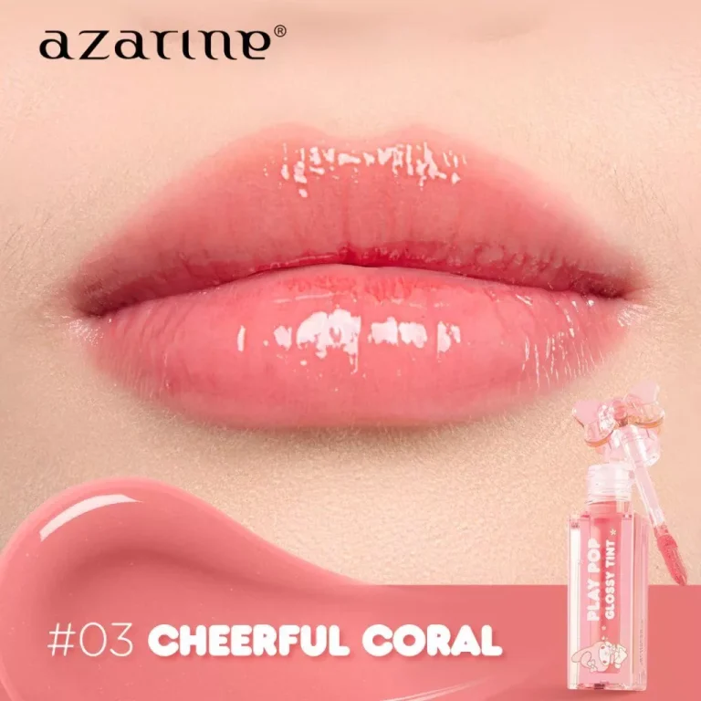 Azarine X My Melody Play Pop Glossy Tint 03