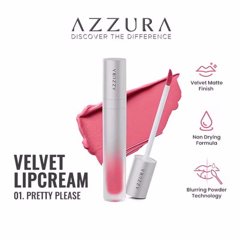 Azzura Lip Velvet 01 Pretty Please