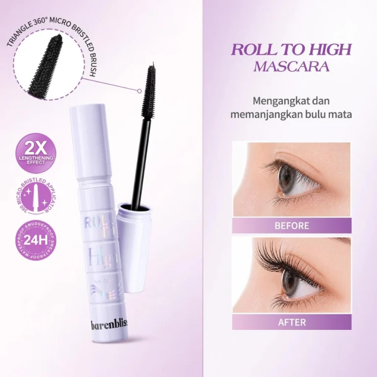Barenbliss Roll To High Mascara With Fiber Extension 8G
