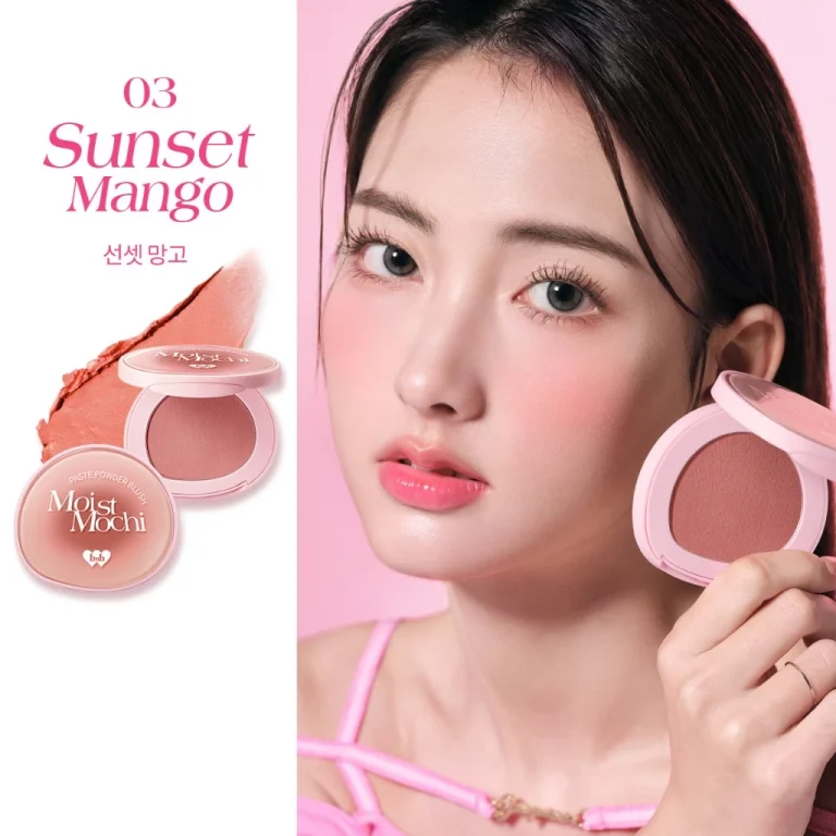 Barenbliss Paste Powder Blush Moist Mochi 03 Sunset Mango