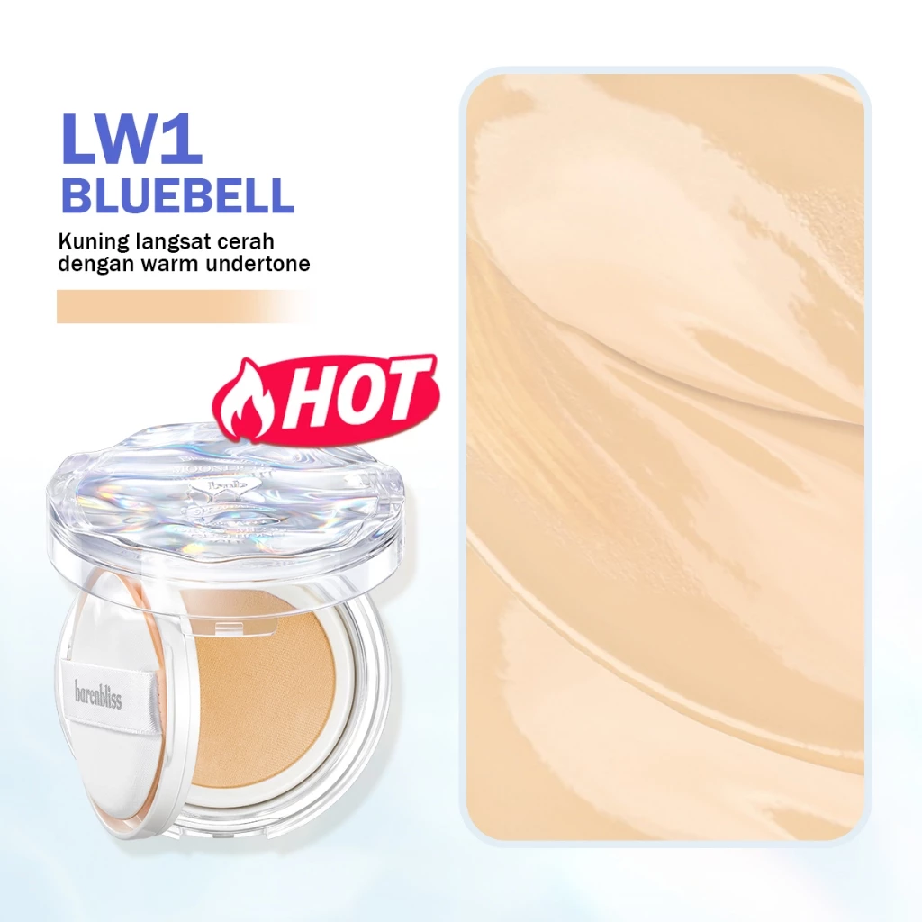 Barenbliss Bloomdew Moonlight Dewy Mesh Cushion 15gr LW1 Bluebell