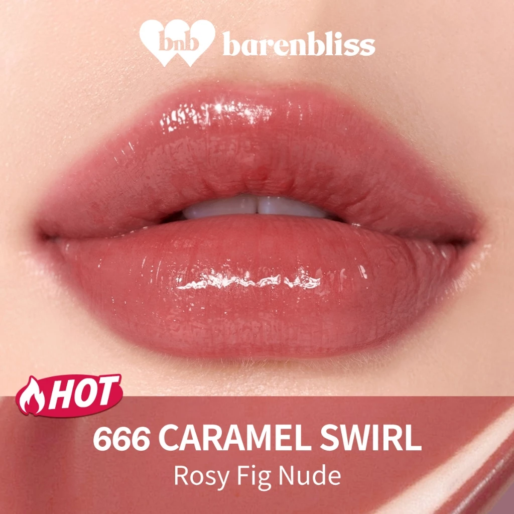 Barenbliss Butter Melt Tinted Lipstick 2.7Gr 666 Caramel Swirl