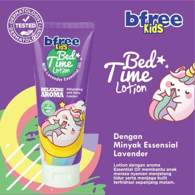 Bfree Kids Bed Time Lotion With Lavender Essential Oil 100ml