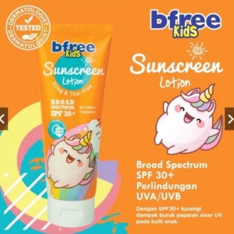 Bfree Kids Sunscreen Lotion Sting & Tear Free 100ml