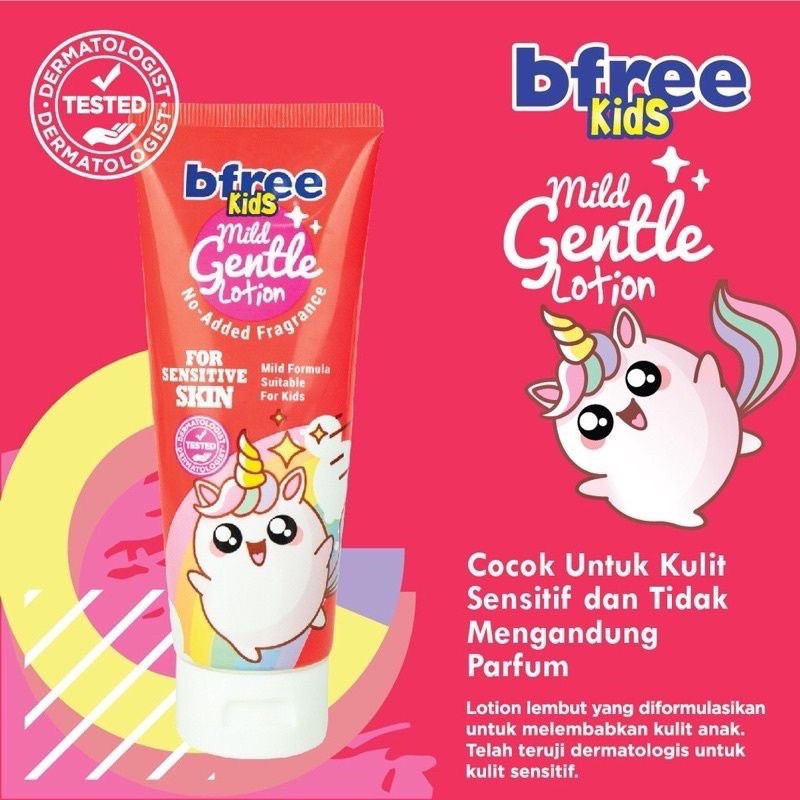 Bfree Mild Gentle Lotion For Sensitive Skin 100ml