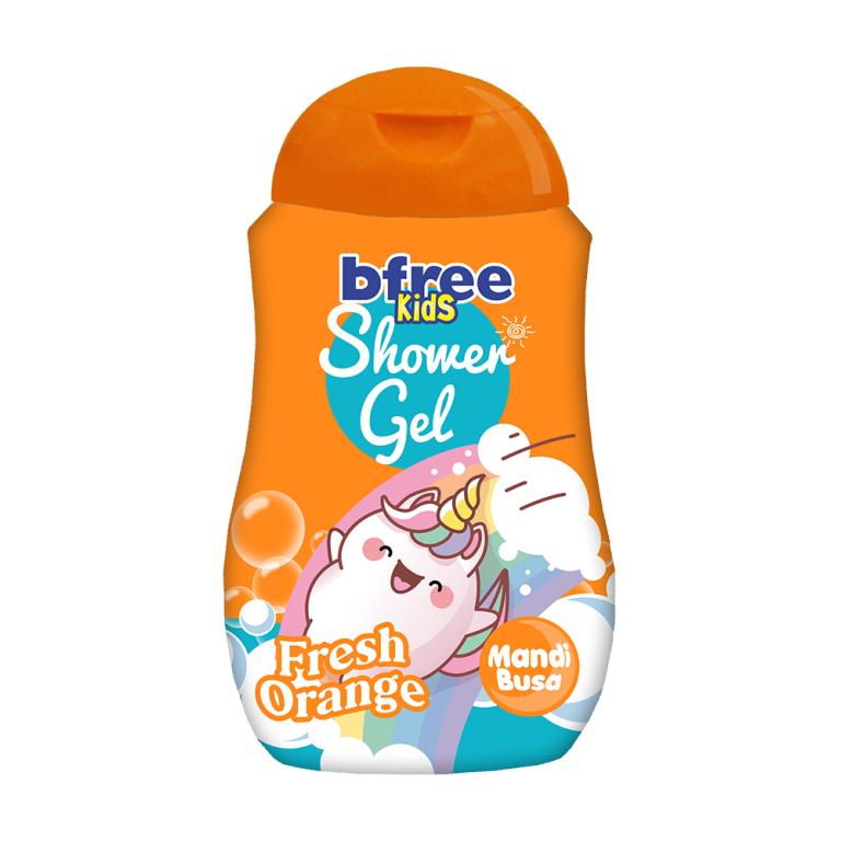 Bfree Kids Shower Gel Fresh Orange 300ml
