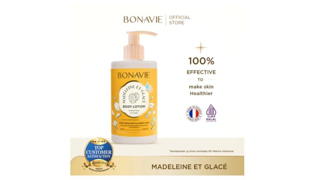 Bonavie Body Lotion Madeleine Et Glace 250gr