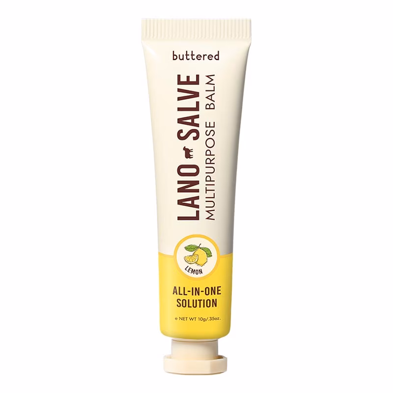 Buttered Lanosalve Multipurpose Balm Lemon
