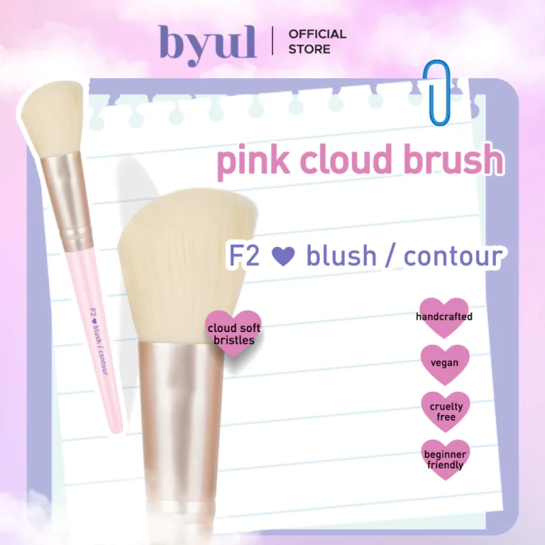 Byul F2 Blush/Contour – Pink Cloud Brush