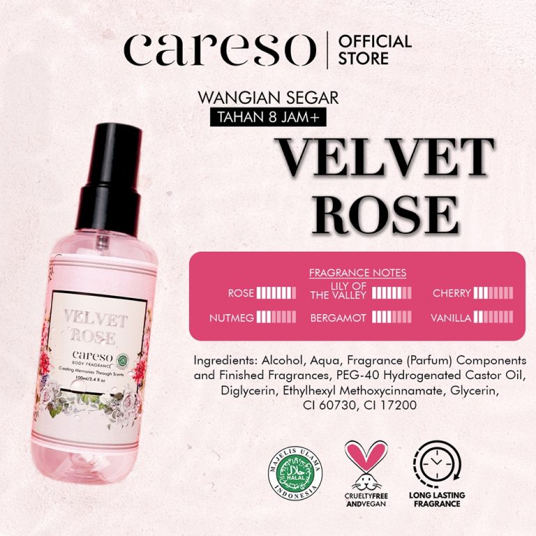 CARESO Velvet Rose – 100ml