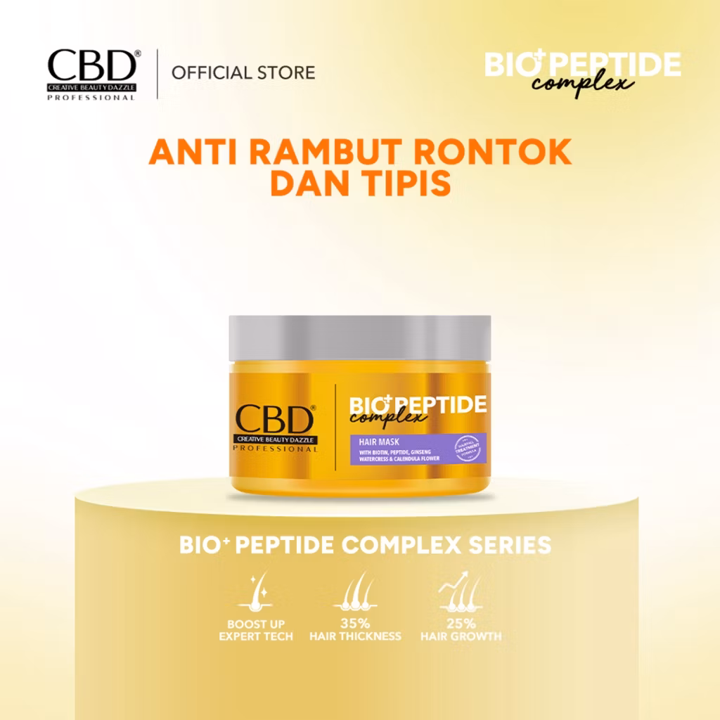 Cbd Biopeptide Complex Hair Mask 250G