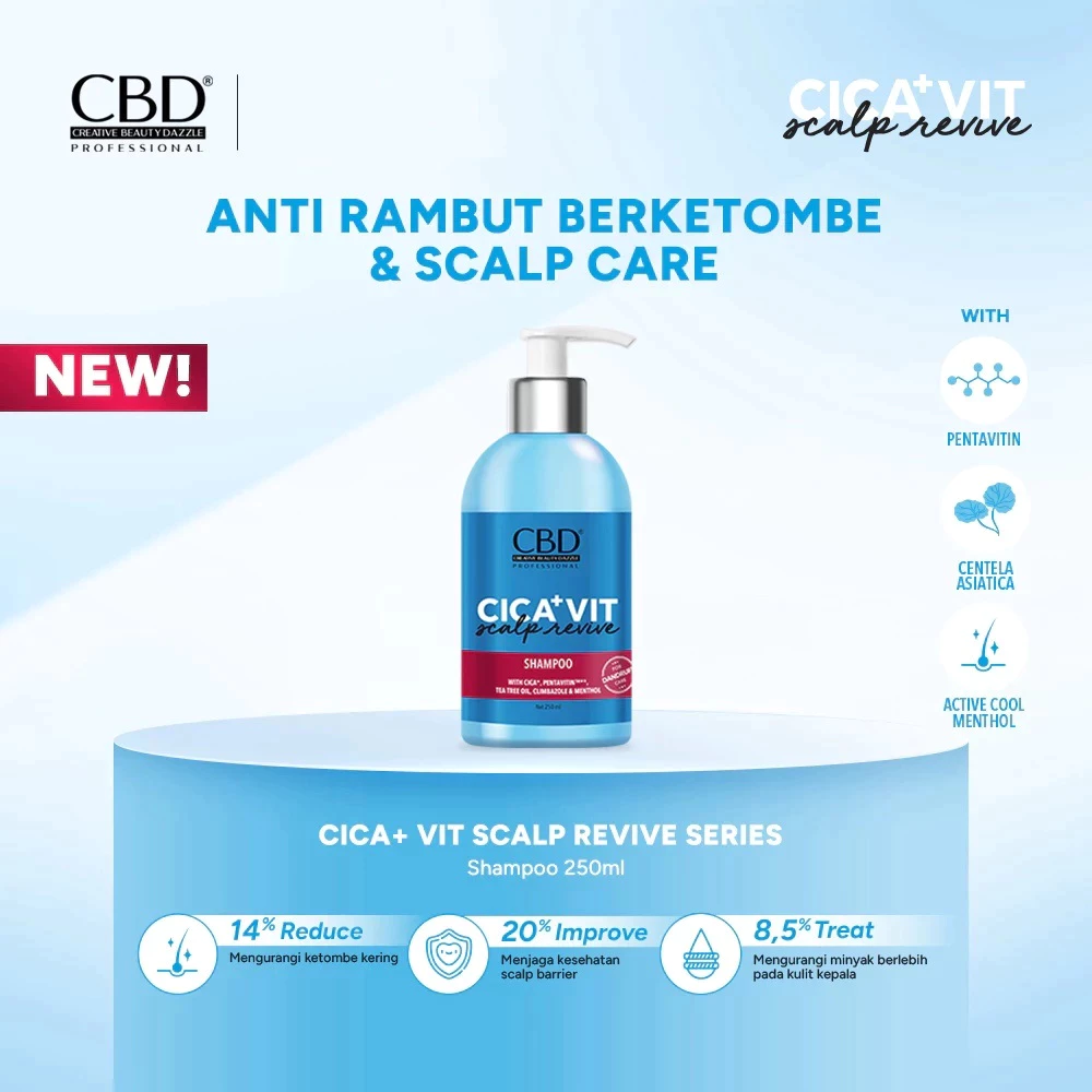CBD Cica Vit Sclap Revive Shampo 250ml