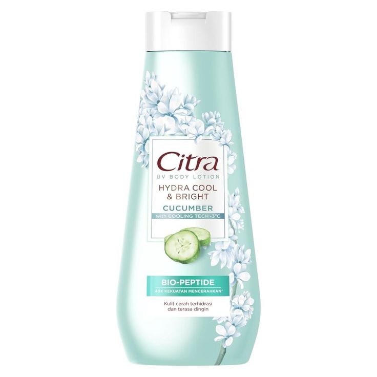 Citra UV Body Lotion Hydra Cool & Bright 210ml