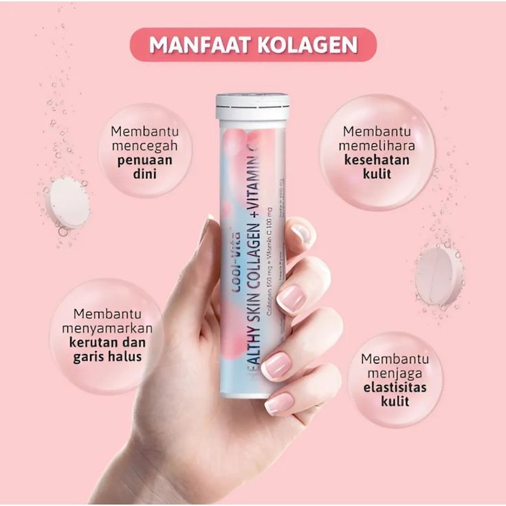 Cool-Vita Healthy Skin Collagen + Vitamin C 10 Tablet