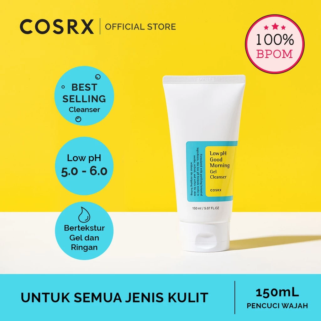 Cosrx Low Ph Good Morning Cleanser – 150Ml