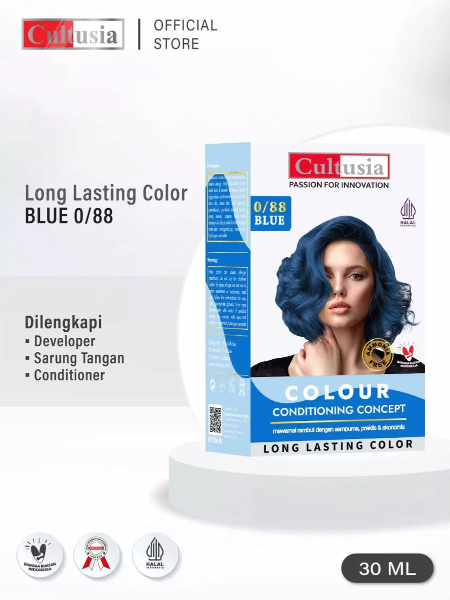 Cultusia Colour Conditioning Concept 0/88 Blue